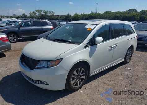 2015 Honda Odyssey Touring/Touring Elite из США, поврежденный, VIN 5FNRL5H94FB074658